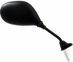 RMS Motorcycle Mirror Black 1pc