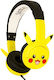 OTL Pikacku Rubber Over Ear Παιδικά Ακουστικά Κίτρινα