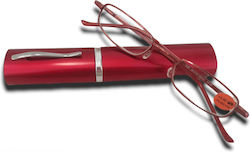 Optix Vision Очила за четене +2.25 в Червен цвят OPTIXVISION1335R225