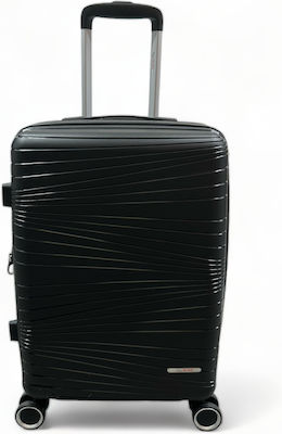 Olia Home Großer Koffer Black mit 4 Räder Höhe 75cm