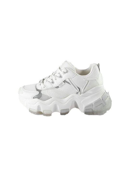 Buffalo Sneakers White