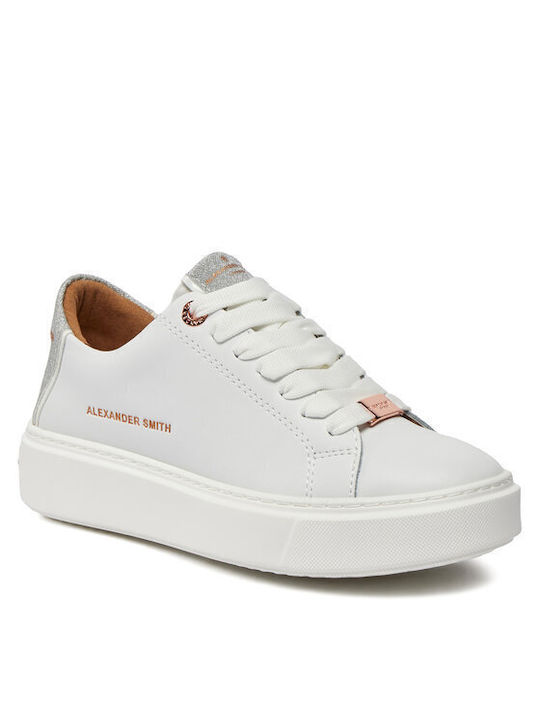 Alexander Smith Sneakers White Silver ALAZLDW 8290