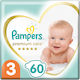 Pampers Tape Diapers Premium Care Premium Care No. 3 for 6-10 kgkg 60pcs