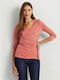 Ralph Lauren Women's Blouse with 3/4 Sleeve Pink