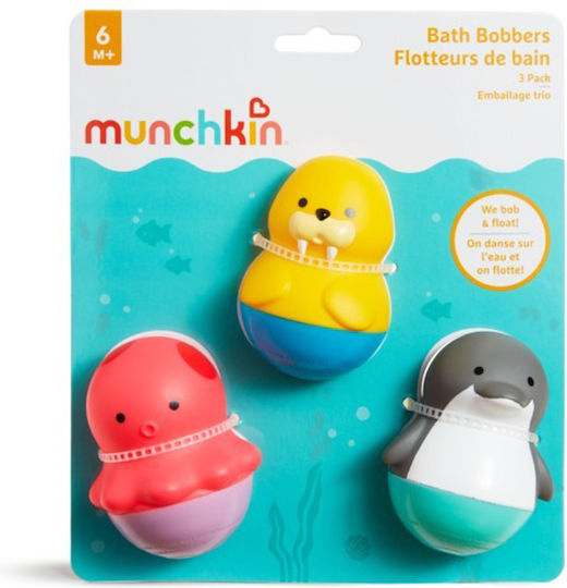 Munchkin Bobbers Bath Toy for 6++ Months 3pcs