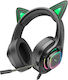 Hoco W107 Over Ear Gaming Headset με σύνδεση 3....