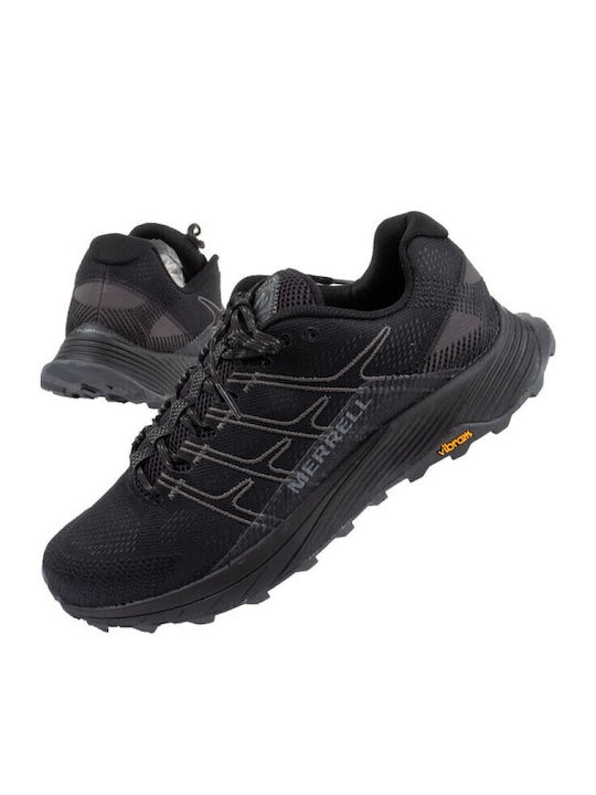 Merrell Moab Flight Ανδρικά Ορειβατικά Παπούτσια Μαύρα
