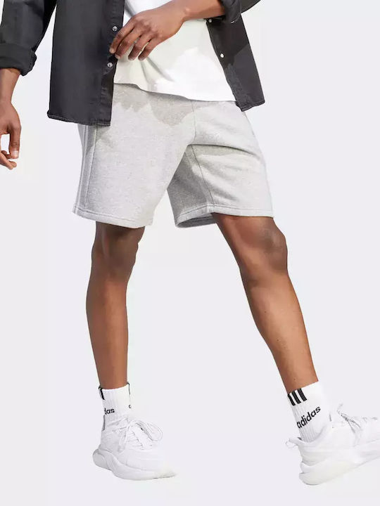 Adidas 3 Stripes Essentials Αθλητική Ανδρική Βερμούδα Grey