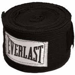 Everlast Martial Arts Hand Wraps 4.5m Schwarz