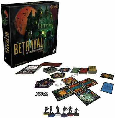 Hasbro Joc de Masă Betrayal at House on the Hill (FR) pentru 2-4 Jucători 12+ Ani (FR)