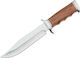 Survival Knife Survival Brown in Sheath
