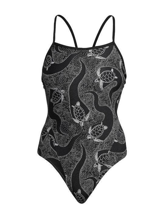 Funkita Costum de baie întreg Negru