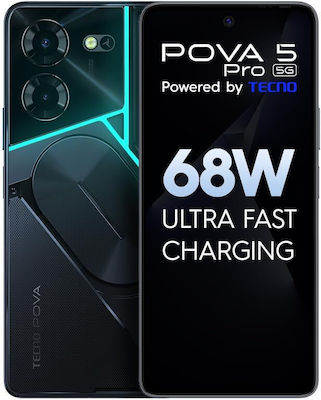 Tecno Pova 5 Pro 5G Dual SIM (8GB/256GB) Schwarz