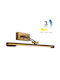 Gekas Lamp Wall with Integrated LED and Adjustable White Light Bronze 49.5cm