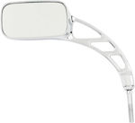 MCS Motorcycle Mirror Silver 1pc