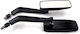 MCS Motorcycle Mirrors 2pcs Black