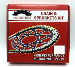 CZ Chains Kit lanț și pinion pentru Honda AX-1