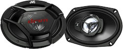 JVC Σετ Ηχεία Αυτοκινήτου 6x9" με 70W RMS (3 Δρόμων)