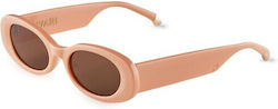 Oscar & Frank Citra Sunglasses Orange with Acetate Frame & Orange Lens