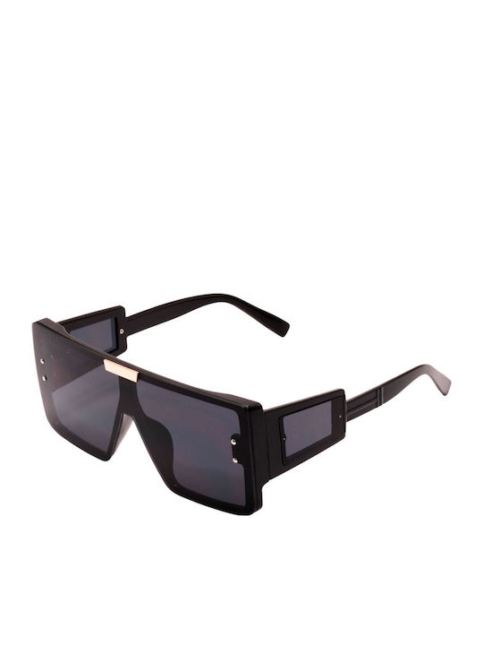 Olympus Sunglasses Γυαλιά Ηλίου Μαύρα με Κοκκάλινο Σκελετό