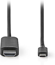 Nedis 2.00M USB-C Мъжки към HDMI Женски