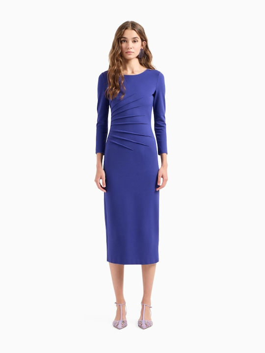 Emporio Armani Mini Kleid Blue