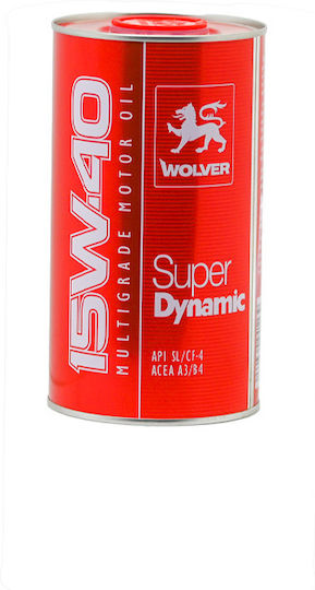 Wolver Λάδι Αυτοκινήτου 15W-40 1lt