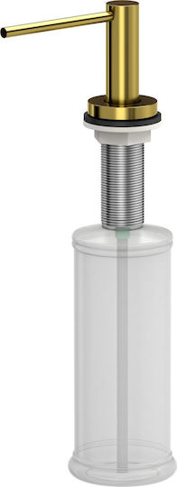 Quadron Judy Εντοιχιζόμενο Dispenser Πλαστικό Χρυσό