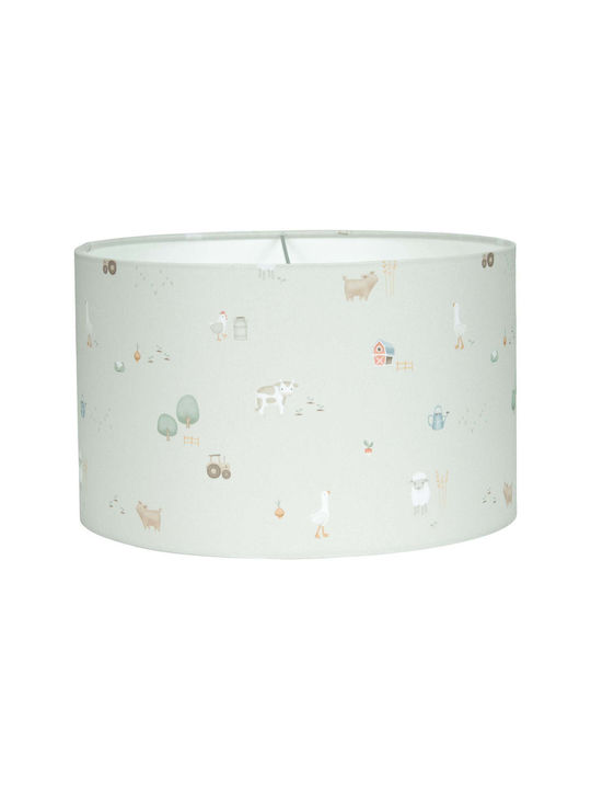 Little Dutch Kids Plastic Single Ceiling Light E27 Little Farm Multicolour 40W 60x20cm