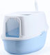 Glee Cat Toilet Closed Light Blue L40.7 x W41.5 x H61cm