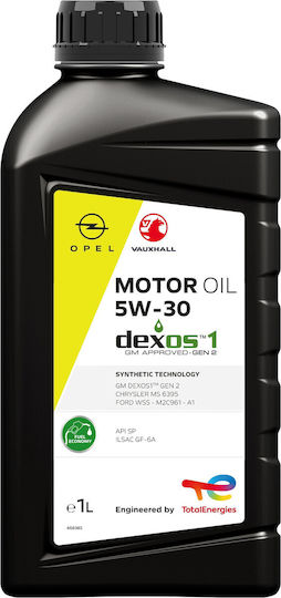 GM Opel Dexos 1 Синтетичен Масло за Автомобили 5W-30 1лт