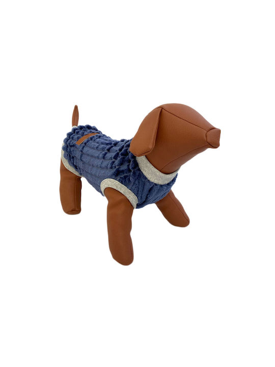 Woofmoda Hundeshirt in Blau Farbe 60cm.