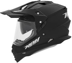 Nox N312 On-Off με Sun Visor ECE 22.06 Black Matt