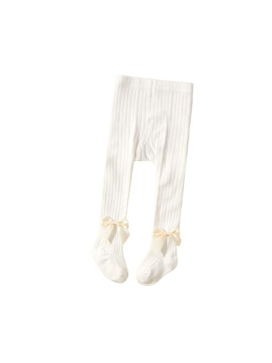 TakTakBaby Kids Tights Striped White