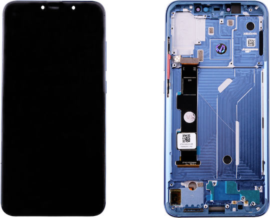 O ecran cu Mecanism Tactil pentru Xiaomi Mi 8 (Albastru)