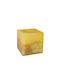 Gala Decorative Candle Yellow 1pcs