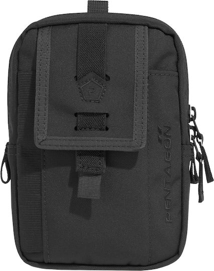 Pentagon Axon Military Pouch Belt made of Polyester Black 0.8lt