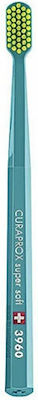 Curaprox Cs 3960 Manual Toothbrush Super Soft Turquoise / Yellow 1pcs