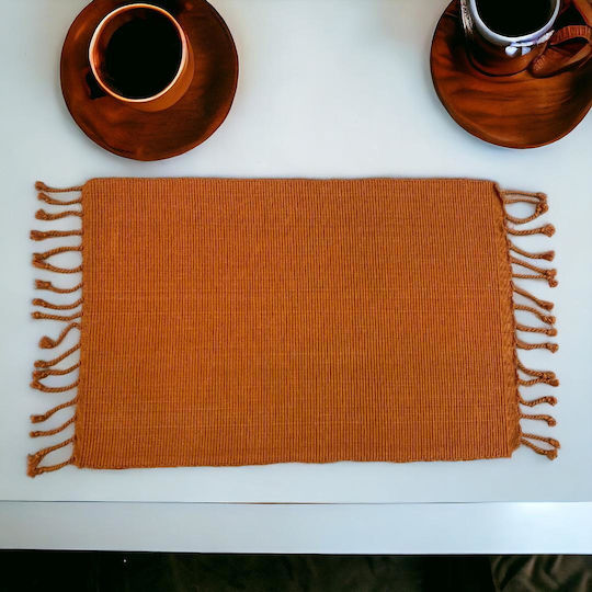 Linea Home Σουπλά Υφασμάτινο Πορτοκαλί 33x48cm