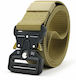 Curea Curea Militară Asigurare rapidă Bej 38mm