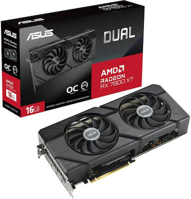 Asus Radeon RX 7800 XT 16GB GDDR6 XT OC Edition Graphics Card