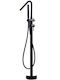 Imex Mixing Bathtub Shower Faucet Complete Set Black