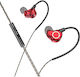 Borofone In-ear Handsfree with 3.5mm Connector Red