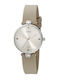 Loisir Women's Watch with Gray Rubber Strap