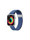 Dux Ducis Mixture Λουράκι Υφασμάτινο Μπλε (Apple Watch 38/40/41mm)