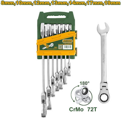 Jadever German Polygon Set with Size from 10mm to 19mm Jdsp5207 7pcs