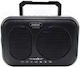 Andowl Q-YX1793 Tragbares Radio Solar mit Bluetooth und USB Schwarz