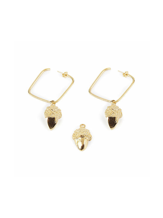 Shabama Earrings Gold Plated