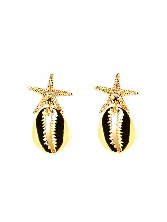 Shabama Earrings Gold Plated