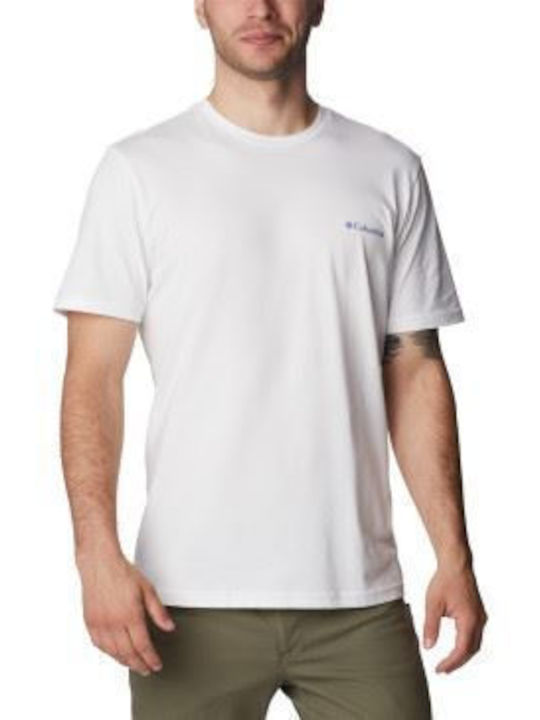 Columbia Rapid Ridge Back Men's T-shirt White